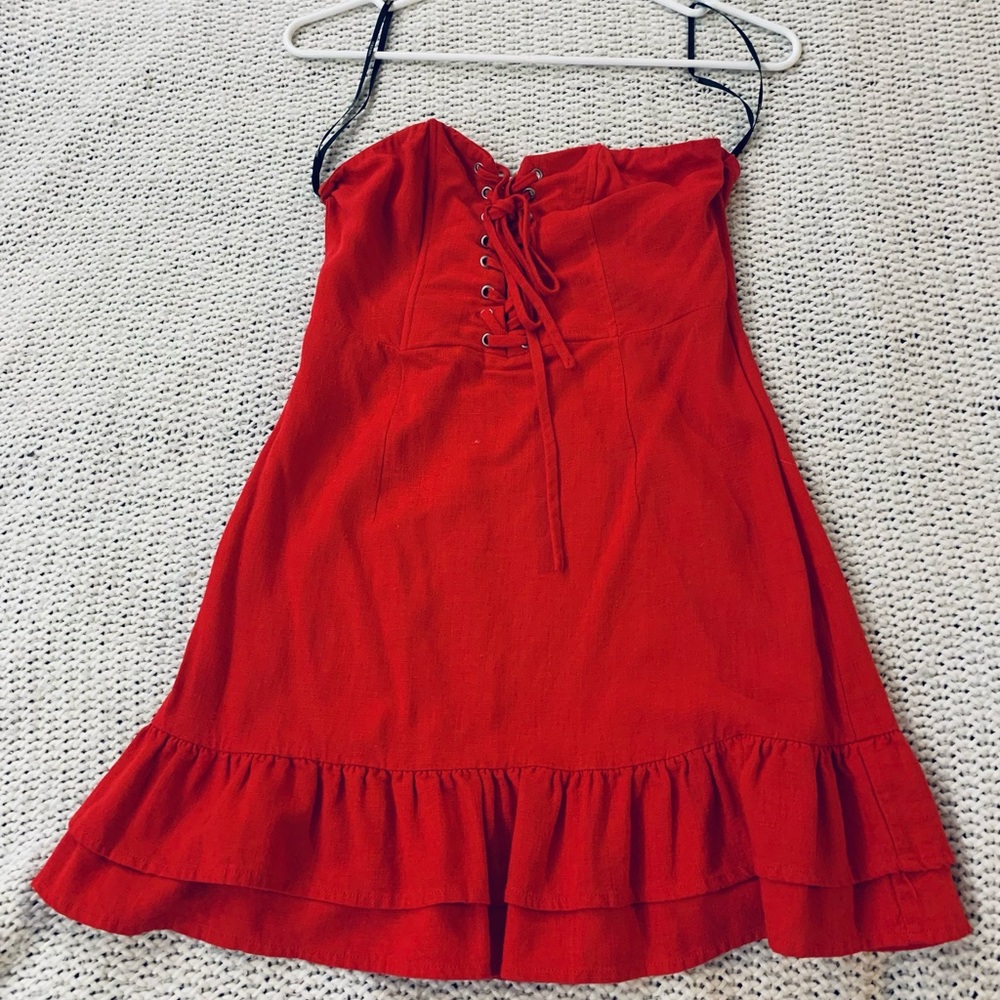 MINI RED TANGO DRESS